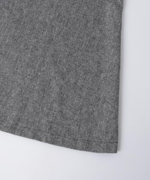 coen（コーエン）の「ウールMIXホームスパンVネックジャンパースカート（ジャンパースカート・レディース・ブラック/グレー・M/L）」の16枚目の写真