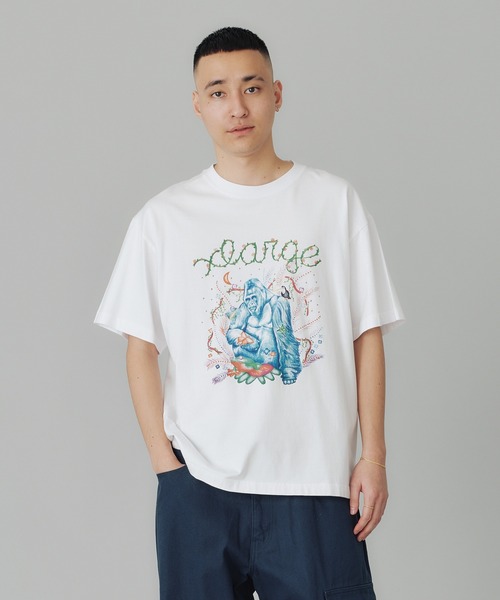 大人気 早い者勝ち XLARGE FEEL NATURE S/S TEE セール】FEEL NATURE S/S TEE（Tシャツ/カットソー）｜XLARGE