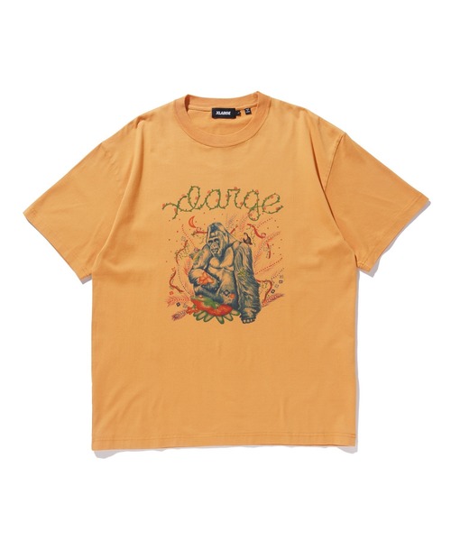 XLARGE（エクストララージ）の「FEEL NATURE S/S TEE（Tシャツ/カットソー・メンズ・ホワイト/ライトブルー/オレンジ・S/L/M/XL）」の13枚目の写真