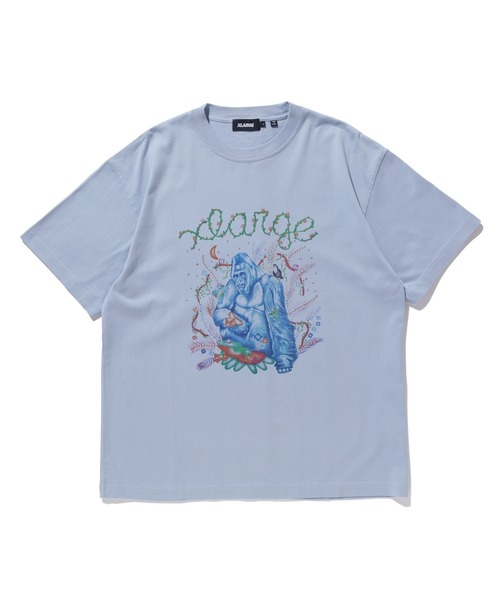 XLARGE（エクストララージ）の「FEEL NATURE S/S TEE（Tシャツ/カットソー・メンズ・ホワイト/ライトブルー/オレンジ・S/L/M/XL）」の15枚目の写真