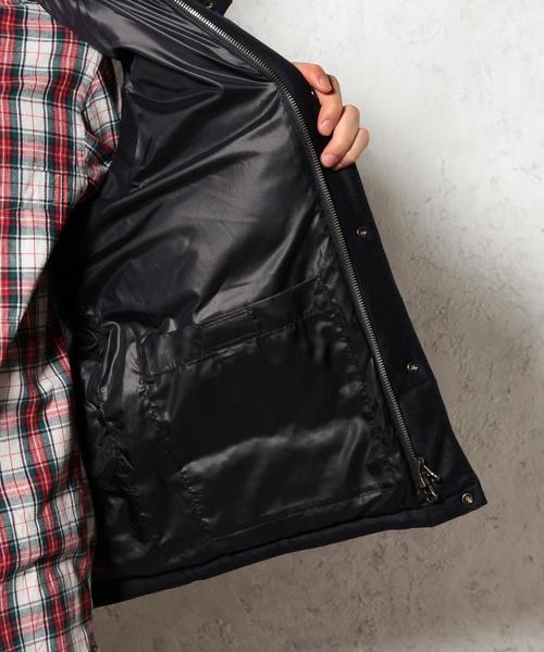 green label relaxing（グリーンレーベルリラクシング）の「TAS/FLAN HOOD ダウンベスト◆（ダウンベスト・メンズ・グレー/ネイビー・MEDIUM/LARGE/X-LARGE/SMALL）」の15枚目の写真