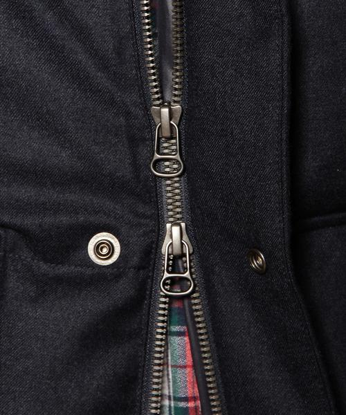 green label relaxing（グリーンレーベルリラクシング）の「TAS/FLAN HOOD ダウンベスト◆（ダウンベスト・メンズ・グレー/ネイビー・MEDIUM/LARGE/X-LARGE/SMALL）」の19枚目の写真