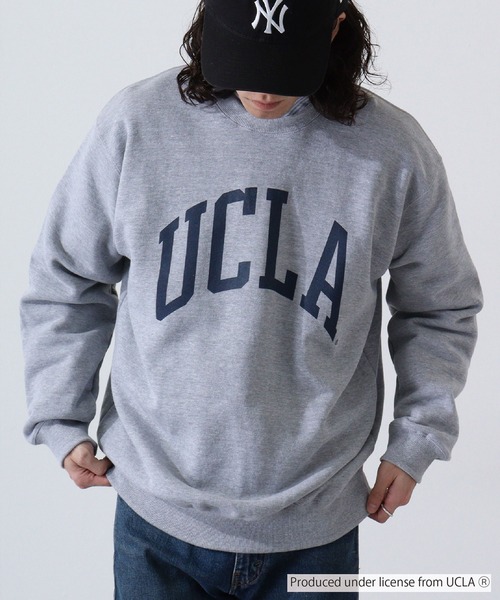 UCLA(ユーシーエルエー)の「UCLA CREW SWEAT(スウェット・メンズ・ヘザーグレー・M/L)」の6枚目の写真