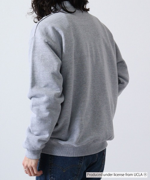 UCLA(ユーシーエルエー)の「UCLA CREW SWEAT(スウェット・メンズ・ヘザーグレー・M/L)」の8枚目の写真
