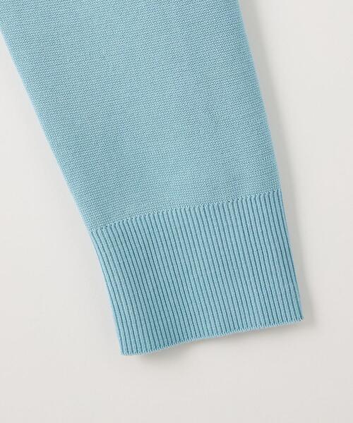 green label relaxing（グリーンレーベルリラクシング）の「フォルム コンパクト カーディガン -ウォッシャブル-（カーディガン/ボレロ・レディース・ライトブルー/ダークグレー/レッド・FREE）」の15枚目の写真