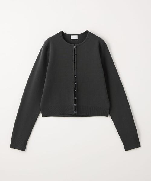 green label relaxing（グリーンレーベルリラクシング）の「フォルム コンパクト カーディガン -ウォッシャブル-（カーディガン/ボレロ・レディース・ライトブルー/ダークグレー/レッド・FREE）」の18枚目の写真