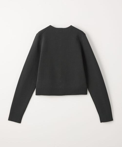 green label relaxing（グリーンレーベルリラクシング）の「フォルム コンパクト カーディガン -ウォッシャブル-（カーディガン/ボレロ・レディース・ライトブルー/ダークグレー/レッド・FREE）」の19枚目の写真