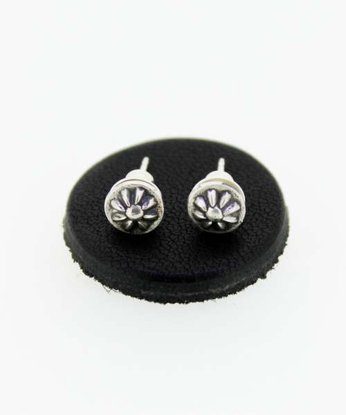 THE MILES（ザ マイルズ）の「ガレージウダガワ シルバー ハンドメイド ショットプレートピアス （両耳用）#9（ピアス（両耳用）・メンズ・シルバー・FREE）」の2枚目の写真