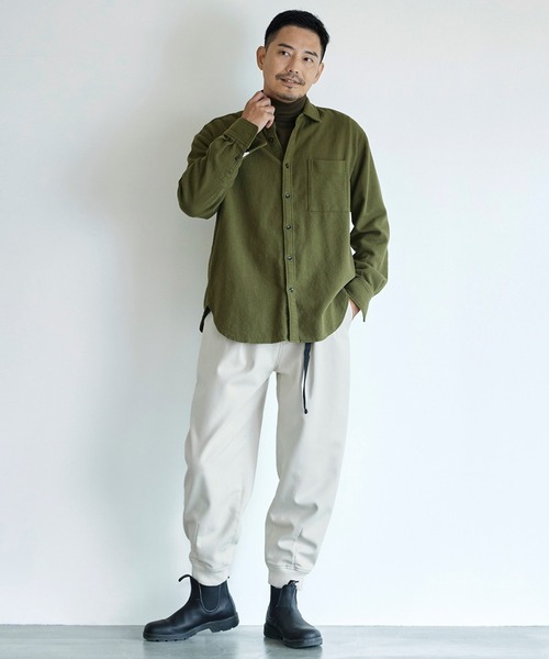 サニークラウズ 玉露シャツ〈メンズ〉（シャツ/ブラウス）｜Sunny clouds（サニークラウズ）