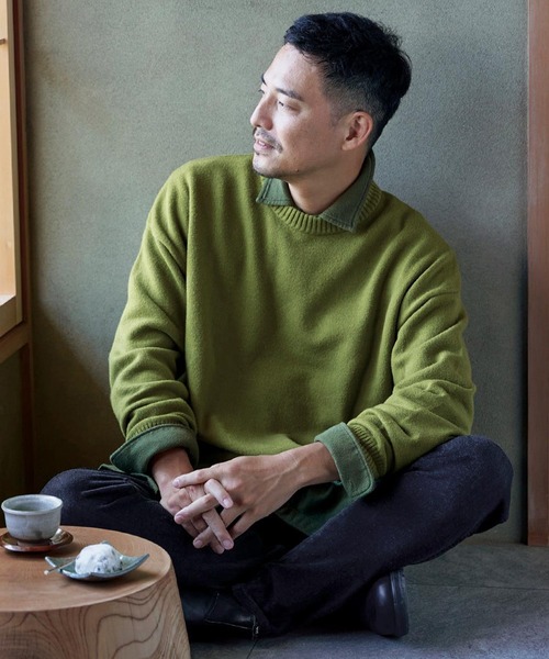 サニークラウズ 玉露シャツ〈メンズ〉（シャツ/ブラウス）｜Sunny clouds（サニークラウズ）