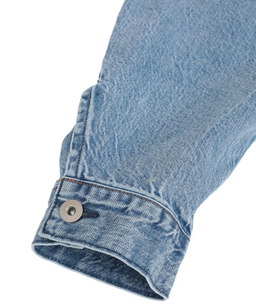 新品アッパーハイツ THE JEAN JACET デニムジャケット サイズ2 A UPPER HIGHTSアッパーハイツ 2020 THE LOOSE JEAN JK 188721-CAT