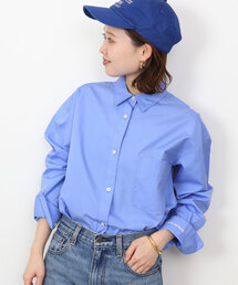 100/2ブロード刺繍シャツ