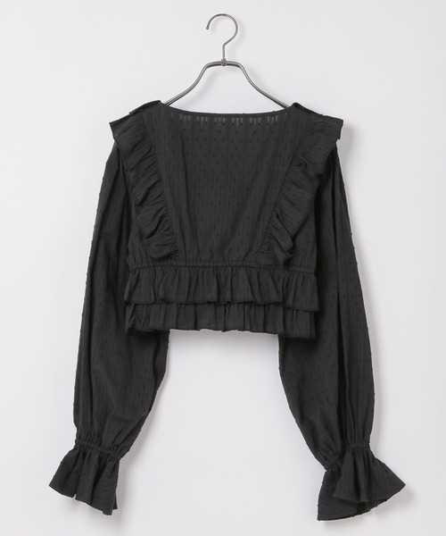 ブラウス シャツ アソートフリルブラウス　588346 レディース 楽天市場】【SALE／30%OFF】アソートフリルブラウス Heather