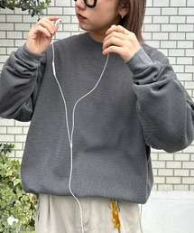 CIAOPANIC TYPY | ウェーブワッフルピグメントスウェット(スウェット)