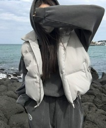 BEIDELLI | [BELLIDE MADE] ビンテージピグメントクロップドフーディ(パーカー)