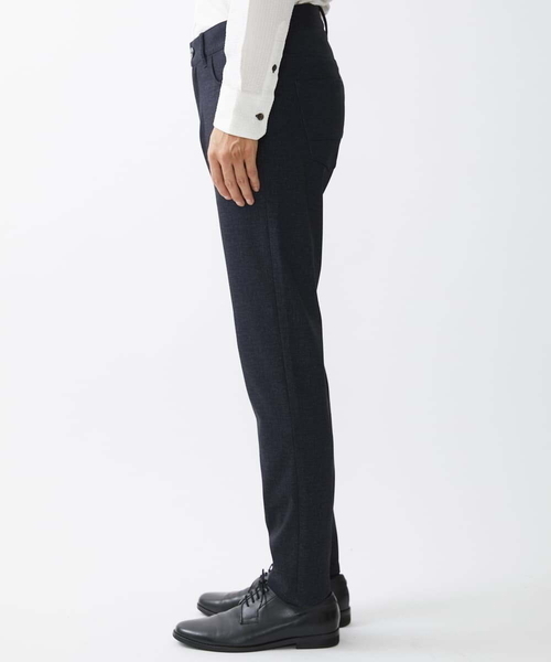MK MICHEL KLEIN HOMME （エムケーミッシェルクランオム）の「スラックス/TEC EASY JERSY   セットアップ（スラックス・メンズ・ブラック/ネイビー/サンドベージュ・48/46/44/50）」の7枚目の写真