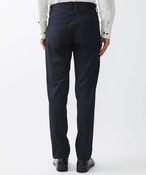 MK MICHEL KLEIN HOMME （エムケーミッシェルクランオム）の「スラックス/TEC EASY JERSY   セットアップ（スラックス・メンズ・ブラック/ネイビー/サンドベージュ・48/46/44/50）」の8枚目の写真