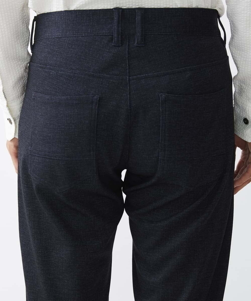 MK MICHEL KLEIN HOMME （エムケーミッシェルクランオム）の「スラックス/TEC EASY JERSY   セットアップ（スラックス・メンズ・ブラック/ネイビー/サンドベージュ・48/46/44/50）」の11枚目の写真