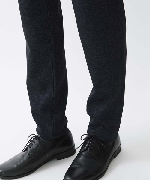 MK MICHEL KLEIN HOMME （エムケーミッシェルクランオム）の「スラックス/TEC EASY JERSY   セットアップ（スラックス・メンズ・ブラック/ネイビー/サンドベージュ・48/46/44/50）」の14枚目の写真