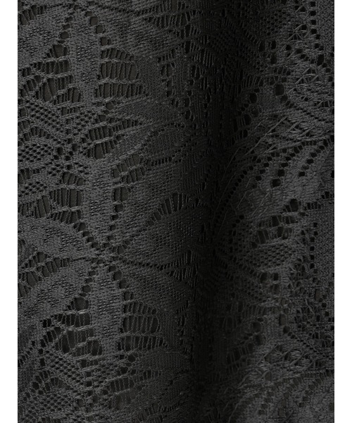 YECCA VECCA（イェッカヴェッカ）の「レースジャケット（テーラードジャケット・レディース・オフホワイト/チャコールグレー・FREE）」の22枚目の写真