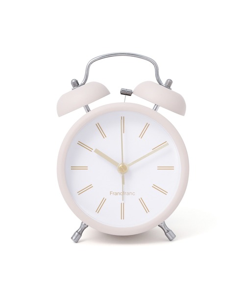 ツインベル テーブルクロック ベージュ（置時計）｜Francfranc（フラン