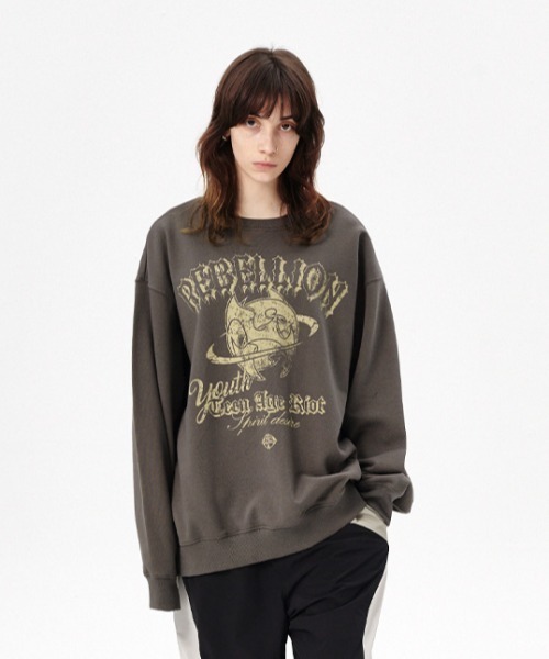 mahagrid/マハグリッド』REBEL SWEATSHIRT/レベルスウェット mahagrid