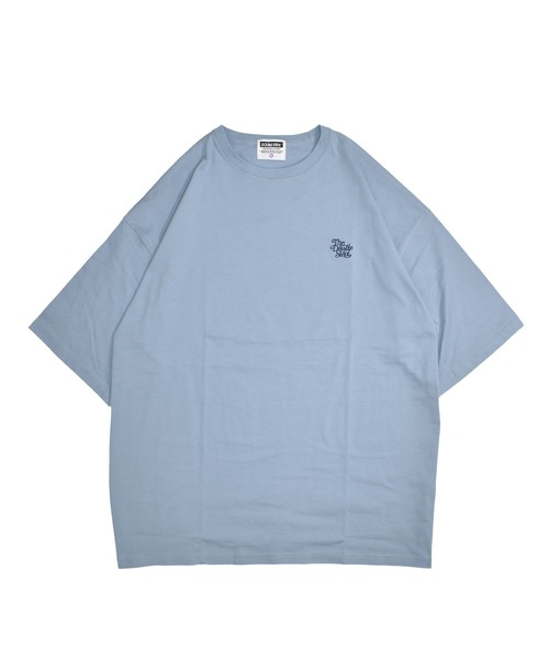 DOUBLE STEAL(ダブルスティール)の「カールロゴ刺繍 Tシャツ(Tシャツ/カットソー・メンズ・ブラック/セージグリーン/ホワイト/ライトブルー・X-LARGE/LARGE/MEDIUM)」の12枚目の写真