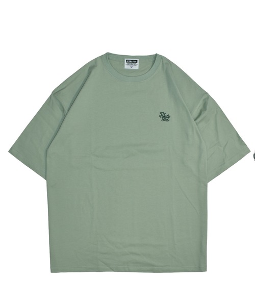 DOUBLE STEAL(ダブルスティール)の「カールロゴ刺繍 Tシャツ(Tシャツ/カットソー・メンズ・ブラック/セージグリーン/ホワイト/ライトブルー・X-LARGE/LARGE/MEDIUM)」の16枚目の写真