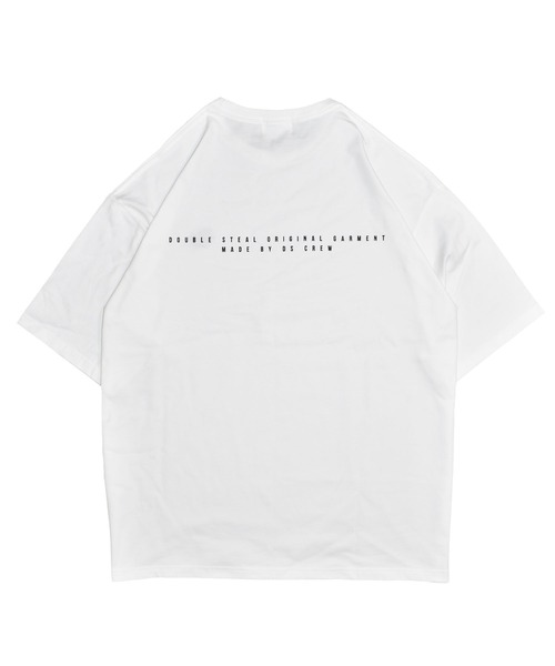 DOUBLE STEAL(ダブルスティール)の「カールロゴ刺繍 Tシャツ(Tシャツ/カットソー・メンズ・ブラック/セージグリーン/ホワイト/ライトブルー・X-LARGE/LARGE/MEDIUM)」の18枚目の写真