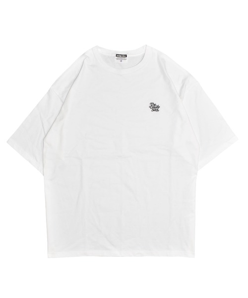 DOUBLE STEAL(ダブルスティール)の「カールロゴ刺繍 Tシャツ(Tシャツ/カットソー・メンズ・ブラック/セージグリーン/ホワイト/ライトブルー・X-LARGE/LARGE/MEDIUM)」の20枚目の写真