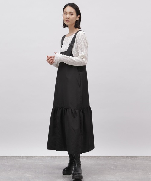 LAKOLE（ラコレ）の「フラワージャガードプルオーバー / 103371（Tシャツ/カットソー・レディース・ブラック/オフホワイト/ライトグリーン/アイボリー・SMALL/MEDIUM）」の5枚目の写真