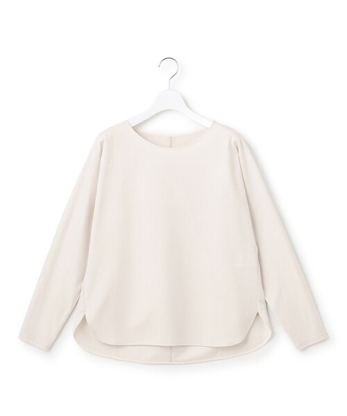 tシャツ 「Oggi4月号掲載/洗える」ミニマルディテールプルオーバー カットソー レディース セール】【Oggi4月号掲載/洗える】ミニマルディテールプル