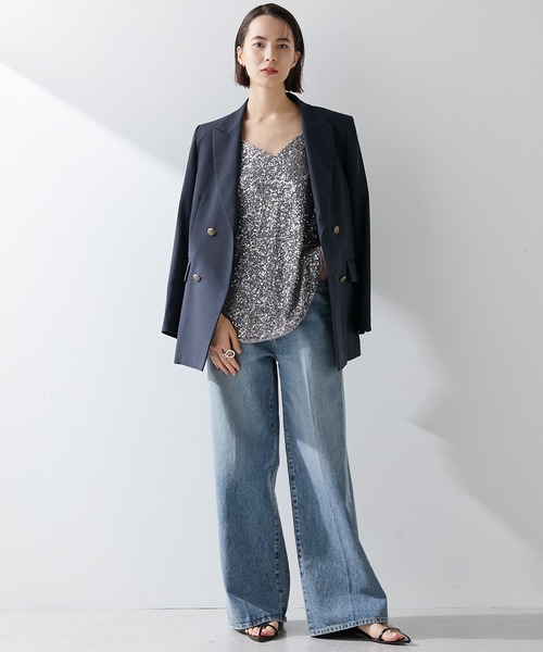 Whim Gazette（ウィムガゼット）の「スパンコールキャミ（キャミソール・レディース・シルバー・FREE）」の20枚目の写真