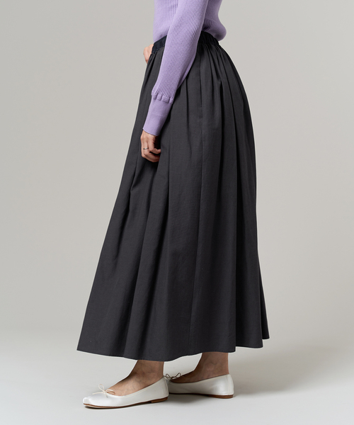 IENA LA BOUCLE LY/Cグログランボリュームスカート
