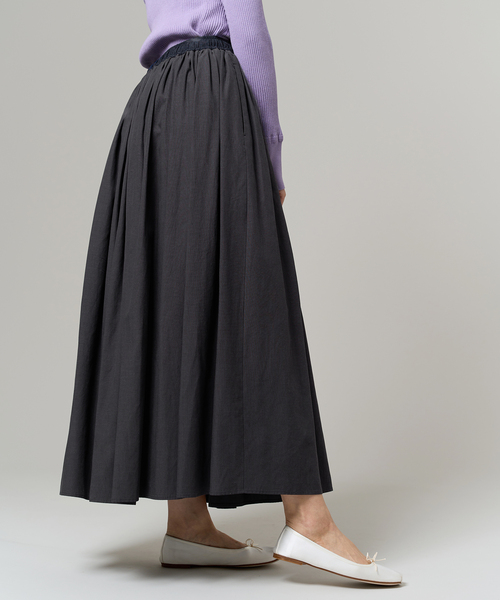 IENA LA BOUCLE LY/Cグログランボリュームスカート