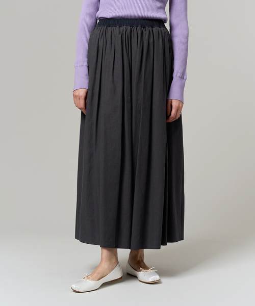 IENA LA BOUCLE LY/Cグログランボリュームスカート