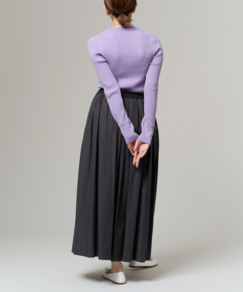IENA LA BOUCLE LY/Cグログランボリュームスカート