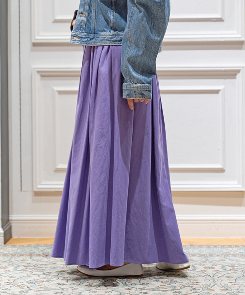 IENA LA BOUCLE LY/Cグログランボリュームスカート