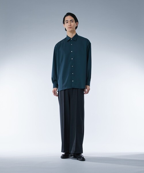 UNITED TOKYO(ユナイテッドトウキョウ)の「ハイマルチ ジャージースラックス | セットアップ着用可能(スラックス・メンズ・ネイビー/ブラック・2/1)」の3枚目の写真