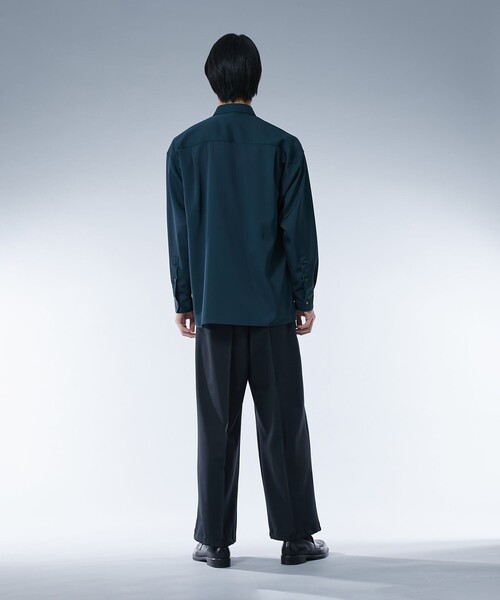 UNITED TOKYO(ユナイテッドトウキョウ)の「ハイマルチ ジャージースラックス | セットアップ着用可能(スラックス・メンズ・ネイビー/ブラック・2/1)」の5枚目の写真