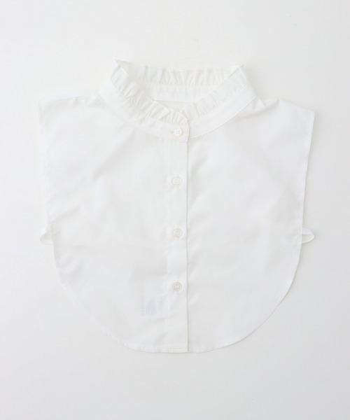 Honeys（ハニーズ）の「付け衿／スタンドフリル（付け襟・レディース・ブラック/ホワイト・FREE）」の8枚目の写真