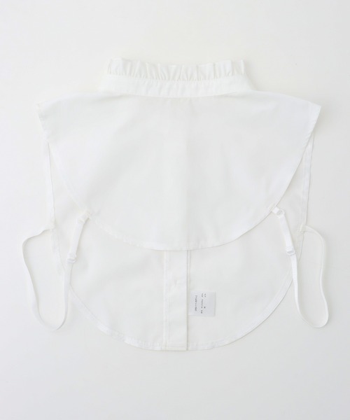 Honeys（ハニーズ）の「付け衿／スタンドフリル（付け襟・レディース・ブラック/ホワイト・FREE）」の9枚目の写真