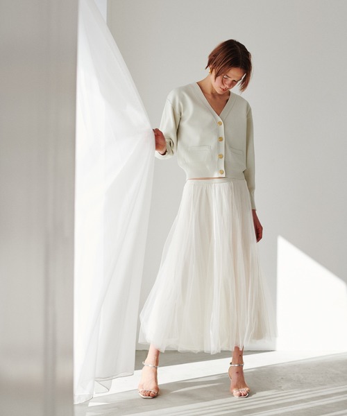 LARUTA（ラルータ）の「【LARUTA】ボリュームチュールスカート