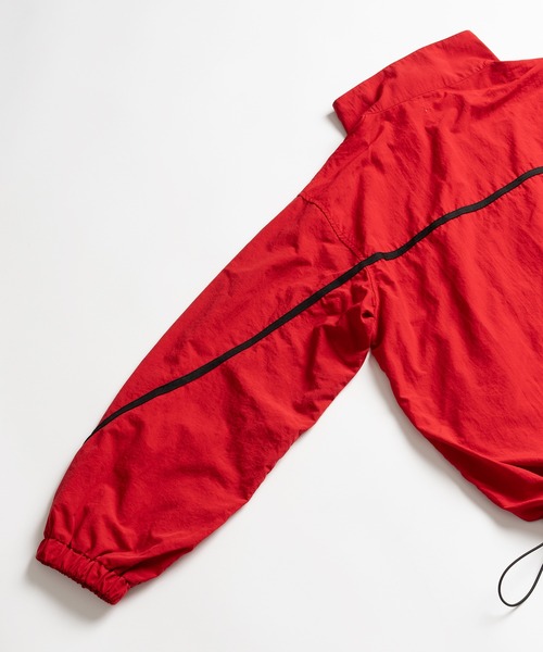 WETTEMPT(ウィテンプト)の「LINE HALF ZIP PULLOVER / ラインハーフジッププルオーバー(その他トップス・メンズ・チャコールグレー/ブラック/レッド・SMALL/MEDIUM/LARGE)」の8枚目の写真