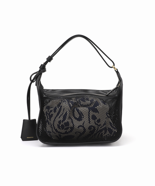 【美品】ORSETTO ハンドバッグ FRAMeWORK セール】ORSETTO/オルセット ナイロンBAG（ハンドバッグ