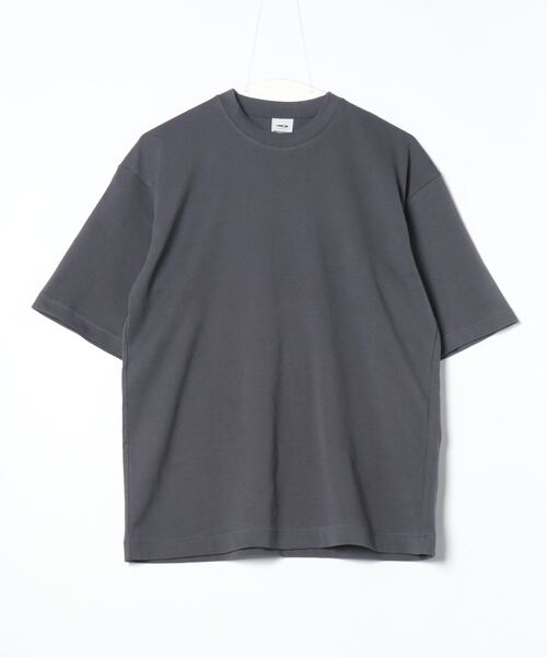 TIGORA(ティゴラ)の「ティゴラ TIGORA ハイブリッドセミワイドTシャツ(Tシャツ/カットソー・メンズ・ブルーグレー/ブラック/スモークピンク/グリーン/ホワイト・S/M/L/LL/3L)」の3枚目の写真