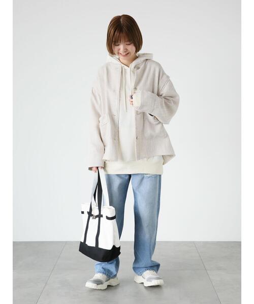 美品✨ルネ ノーカラージャケット ツイード ブルー 36 TISSUE パール 美品✨ルネ ノーカラージャケット ツイード ブルー 36 TISSUE