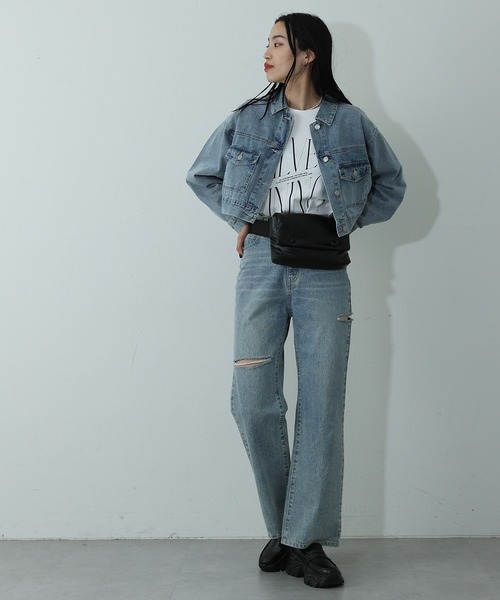 COLONY 2139（コロニートゥーワンスリーナイン）の「パファーボディバッグ（ボディバッグ/ウエストポーチ・レディース・ホワイト/ブラック・FREE）」の7枚目の写真