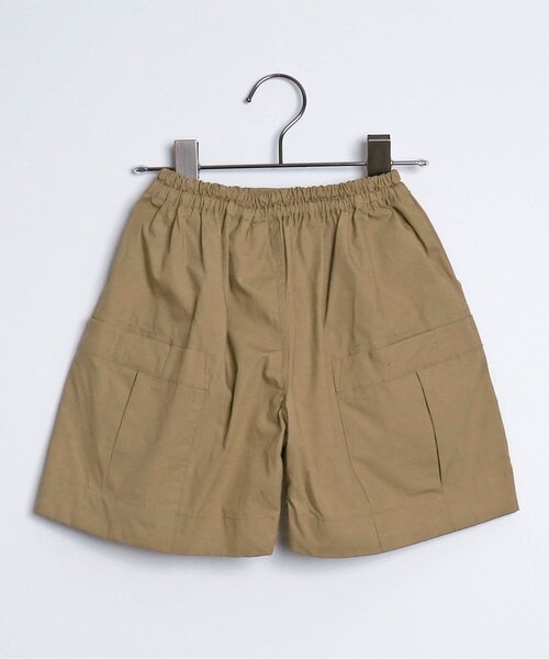 p.premier（ピードットプルミエ）の「【セットアップ可】ボリュームタックハーフパンツ（その他パンツ・キッズ・ベージュ/ブラック/カーキ・80/90/100/110/120/130/140）」の8枚目の写真