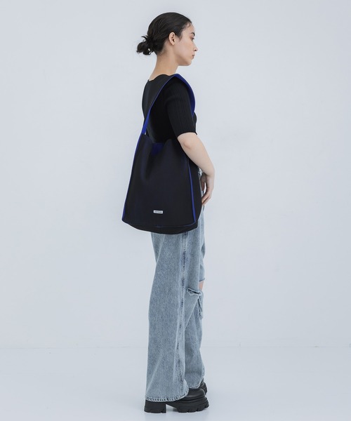 LASTFRAME（ラストフレーム）の「【LASTFRAME/ラストフレーム】KASANE REVERSIBLE TASUKI TOTE（トートバッグ・レディース・ホワイト/ブルー・FREE）」の19枚目の写真